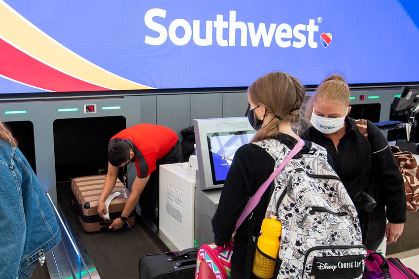 Self-Bag Drops Denver International Airport
