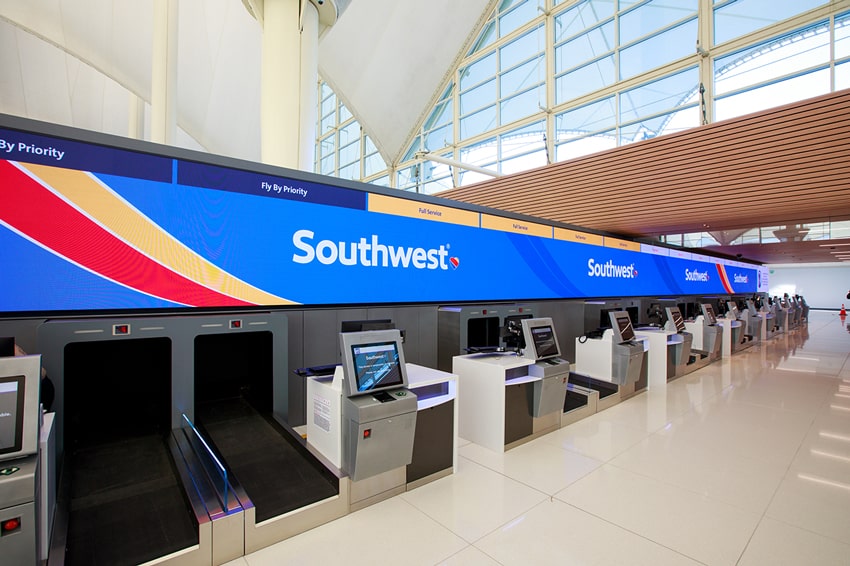 Self-Bag Drops Denver International Airport